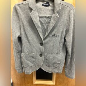 Lands' End Liberty University Women's Gray Blazer Size medium